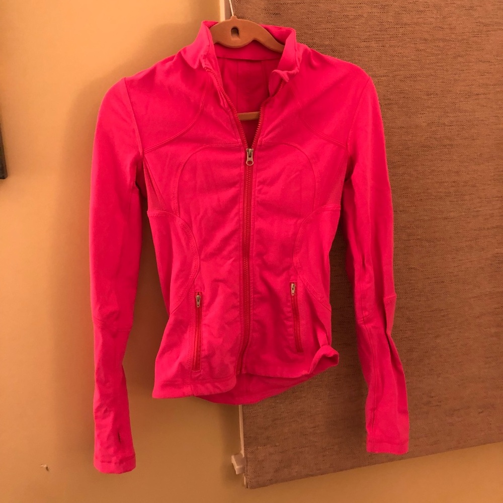 Pink Lululemon Define Jacket